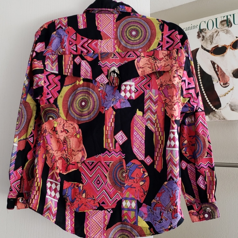 Vintage Rough Rider Blouse Size XS - Picture 2 of 8